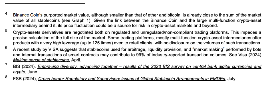 IMF-FSB Joint Report: G20 Crypto Asset Policy Implementation Roadmap: Status report